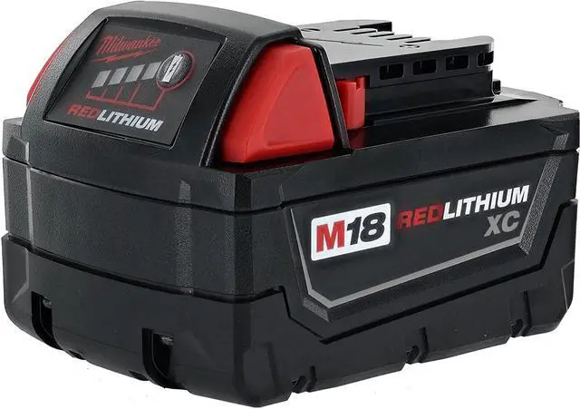 Main image of Milwaukee 48-11-1828 Genuine OEM M18 3 Amp Hour 18V Lithium Ion XC Extended Capacity Battery with Redlink Intelligence and Extreme Weather Performance