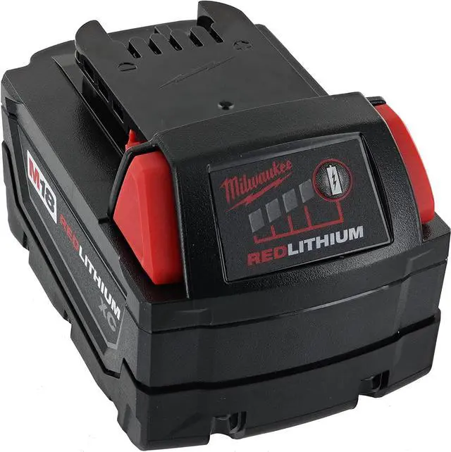 Alt view image 3 of 5 - Milwaukee 48-11-1828 Genuine OEM M18 3 Amp Hour 18V Lithium Ion XC Extended Capacity Battery with Redlink Intelligence and Extreme Weather Performance