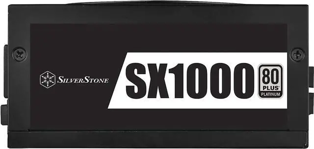 Alt view image 5 of 7 - SilverStone Technology SX1000 Platinum, 80 Plus Platinum 1000W Fully Modular SFX-L Power Supply, SX1000-LPT-X V1.1