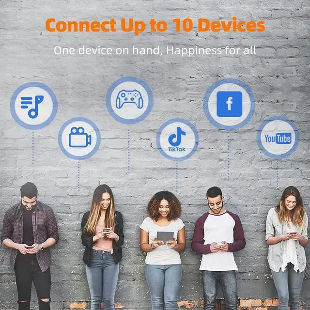 Alt view image 4 of 7 - GlocalMe DuoTurbo 4G LTE Portable WiFi Mobile Hotspot for Travel, with US 8GB & Global 1GB Data, No SIM Card Needed, Unlock Router Device for Home in 140+ Countries,Smart Local Network Auto-Selection