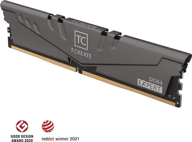 Alt view image 2 of 6 - TEAMGROUP T-Create Expert overclocking 10L DDR4 64GB Kit (2 x 32GB) 3600MHz (PC4 28800) CL18 Desktop Memory Module Ram - TTCED464G3600HC18JDC01