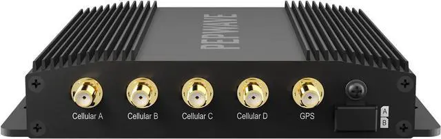 Alt view image 2 of 7 - Peplink MAX BR1 Pro [CAT 20] | LTE-A Pro Modem with Redundant SIM Slots | Wi-Fi 6 | GPS Receiver| Drop-In Mode, Load Balancing / Failover, Ignition Sensing | MAX-BR1-PRO-GLTE-S-T-PRM