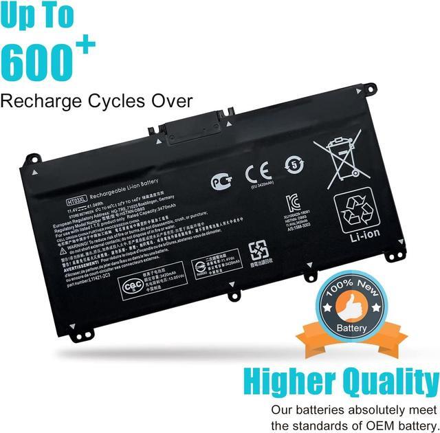 Alt view image 3 of 7 - HT03XL L11119-855 Laptop Battery for HP Pavilion 15-CS 15-CW 15-CU 15-DA 15-DB 15-DW 14-CE 14-CF 14-DF 17-CA 15-DW0033NR 15-cu1xxx 15-cw1xxx 15-CS0053CL 17-by0xxx L11421-542 HSTNN-DB8R HT03041XL