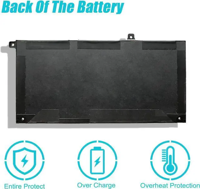 Alt view image 4 of 7 - 40Wh JK6Y6 Laptop Battery Replacement for Dell Latitude 3410 3510 Vostro 5300 5401 5501 Inspiron 5300 5301 5401 5402 5408 5409 5501 5502 5508 5509 5400 5406 7300 7306 7405 7500 7506 2-in-1 Silver