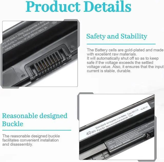 New M5Y1K Laptop Battery for dell Inspiron 15 5000 5555 5558 5559