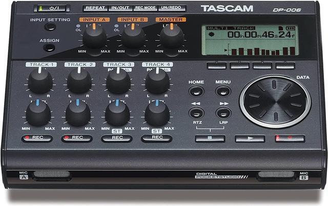 Alt view image 5 of 7 - DP-006 6-Track Digital Pocketstudio Multi-Track Audio Recorder