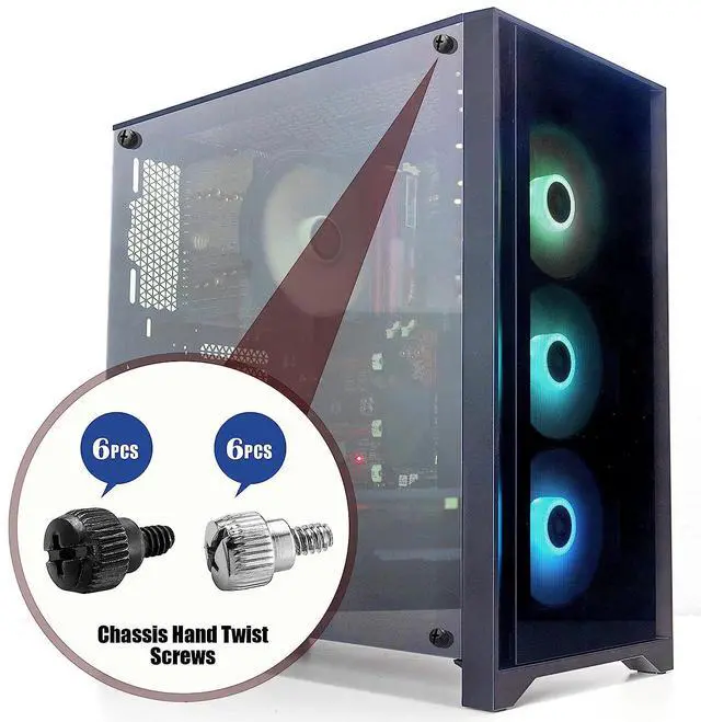 Alt view image 5 of 7 - 502pc Computer Screws Assortment Kit | Motherboard Standoff Risers Screw Set for HDD Hard Drive, Computer Case, Fan, Graphics, Chassis, ATX Case | Computer Motherboard Screws Kit for DIY & Repair