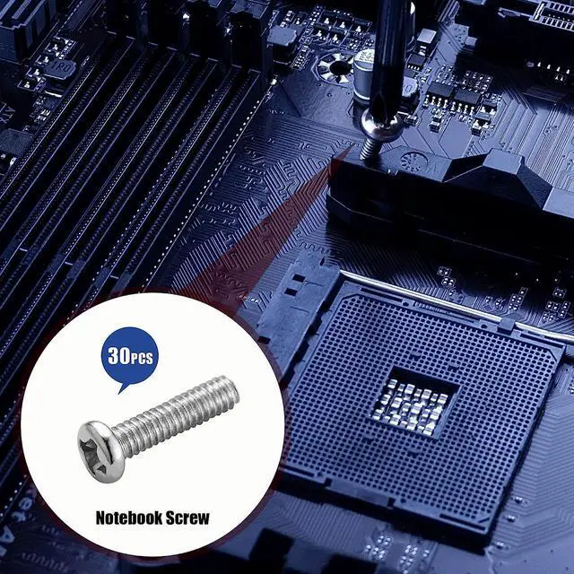 Alt view image 7 of 7 - 502pc Computer Screws Assortment Kit | Motherboard Standoff Risers Screw Set for HDD Hard Drive, Computer Case, Fan, Graphics, Chassis, ATX Case | Computer Motherboard Screws Kit for DIY & Repair