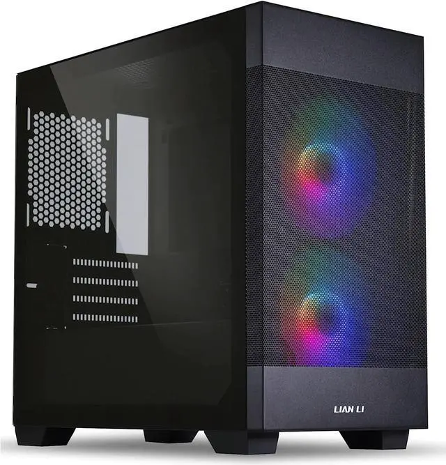 Main image of Lian-Li LANCOOL 205M Mesh Micro-ATX-Gehäuse, Tempered Glass - Schwarz