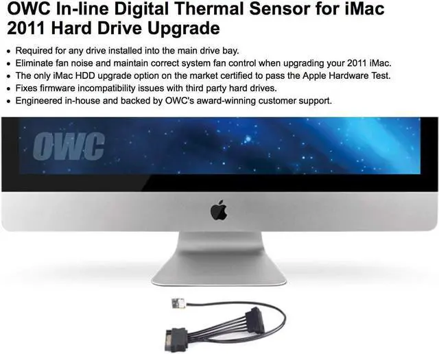 Alt view image 5 of 5 - in-Line Digital Thermal Sensor HDD Upgrade Cable for iMac 2011, (OWCDIDIMACHDD11)