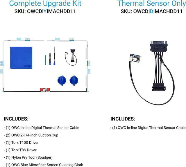 Alt view image 4 of 5 - in-Line Digital Thermal Sensor HDD Upgrade Cable for iMac 2011, (OWCDIDIMACHDD11)
