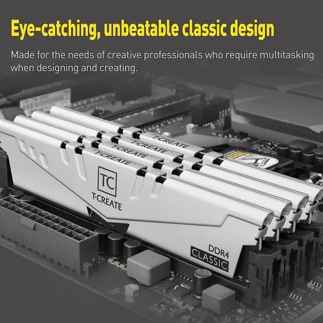TEAMGROUP CLASSIC 16×2 32GB DDR4 【動作確認済】 TEAMGROUP Elite DDR4 32GB Kit (2 x 16GB) 3200MHz (PC4-25600