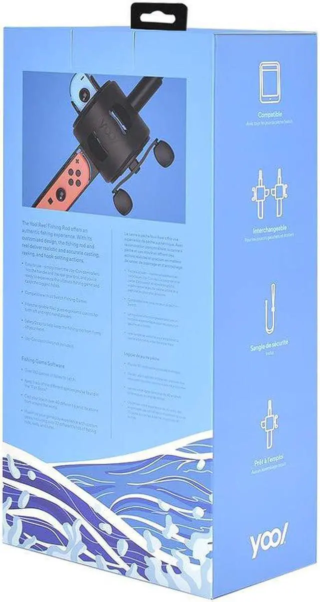Alt view image 3 of 5 - Reel Fishing Rod Bundle with Fishing Star World Tour for Nintendo Switch