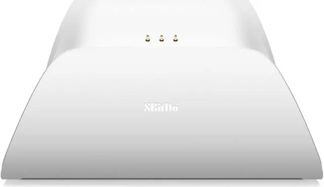 Alt view image 5 of 7 - 8Bitdo Ultimate Bluetooth Controller with Charging Dock, Wireless Pro Controller for Switch, Windows and Steam Deck (White)