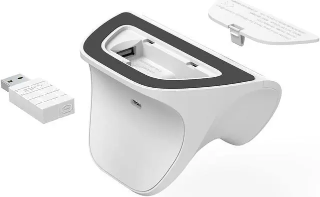 Alt view image 2 of 7 - 8Bitdo Ultimate Bluetooth Controller with Charging Dock, Wireless Pro Controller for Switch, Windows and Steam Deck (White)