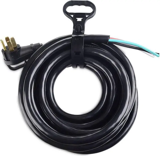 Alt view image 6 of 6 - Cable Matters 4 Prong Replacement 50 AMP RV Power Cord (NEMA 14-50P to 4 Wire) - 25 Feet