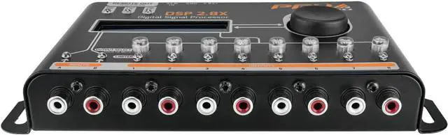 Alt view image 4 of 5 - AUDIO DSP 2.8X Car Audio Crossover and Equalizer 8 Channel Full Digital Signal Processor DSP with Sequencer