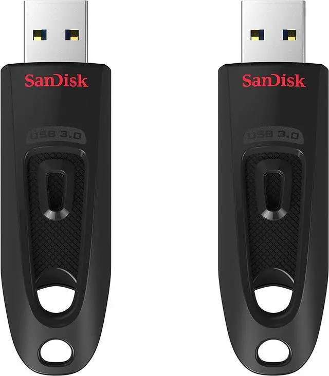 Main image of SanDisk 64GB 2-Pack Ultra USB 3.0 Flash Drive (2x64GB) - SDCZ48-064G-GAM462