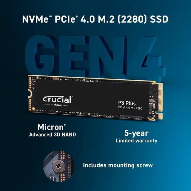 内蔵型SSD crucial P3 Plus 1TB nvme CT1000P3PSSD8 Amazon.com: Crucial P3 Plus 1TB M.2 PCIe Gen4 NVMe Internal