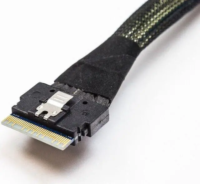 Main image of NEW SFF8654-8i SLIMSAS TO 8 PORT SATA CONNECT SAS 4.0 24Gb/s RAID HBA SAS CABLE