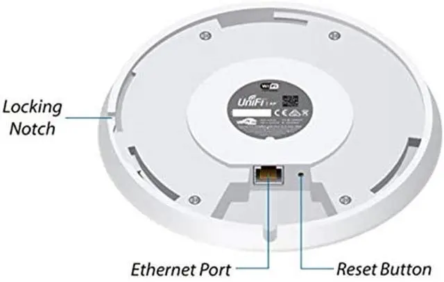 Alt view image 3 of 7 - Ubiquiti Unifi Ap-AC Long Range - Wireless Access Point - 802.11 B/A/G/n/AC (UAP-AC-LR-US),White