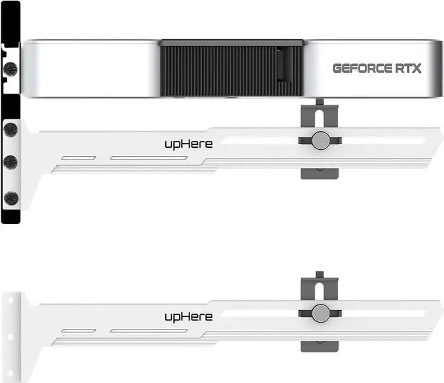 Main image of G276WT White Graphics Card GPU Brace Support Video Card Sag Holder/Holster Bracket,Adjustable Length and Height Support,G276WT