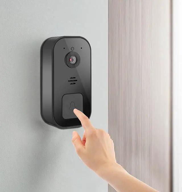 Alt view image 2 of 7 - Wireless Video Doorbell Camera, Human Detection, Night Vision, Cloud Storage, Home Real Time Alarm, 2K HD, Easy Installation