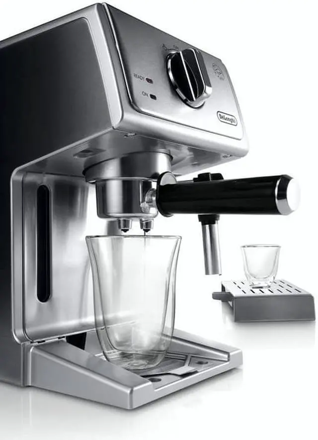 Alt view image 5 of 7 - De'Longhi Ecp3630 15 Bar Espresso and Cappuccino Machine with Adjustable Advanced Cappuccino System