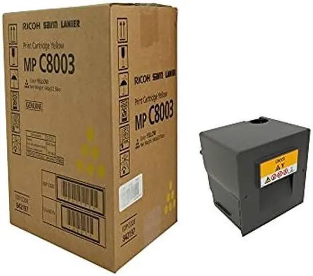 Alt view image 2 of 2 - Ricoh 842197 Toner Cartridge - Yellow - in Retail Packing
