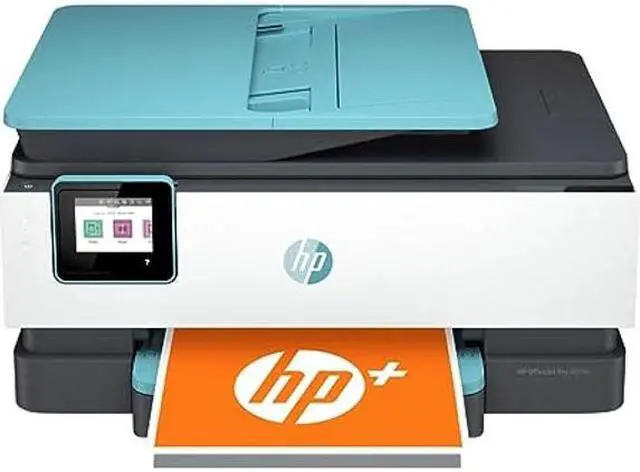 Alt view image 2 of 5 - HP OfficeJet Pro 8028e Wireless All-in-One Inkjet Color Photo Printer, Copier, Scanner, Fax Machine with Mobile/Cloud Printing, Automatic Duplex, White (1K7K7A), XPI USB Printer Cable