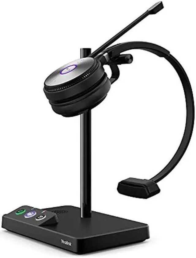 Main image of Yealink WH62 Wireless Headset with Microphone for PC Computer Laptop Zoom Teams Certified Headset for Office IP VoIP Phones DECT Headset SIP Phone for Unified Communication