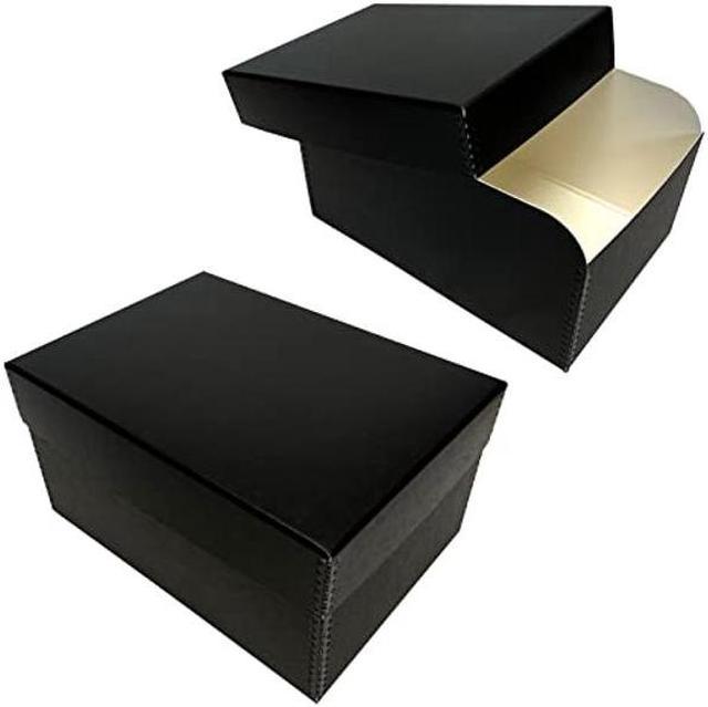 Lineco 4x6 Photo File Box, with 12 Acid-Free Envelopes, Holds Up to 1000  3.5 x