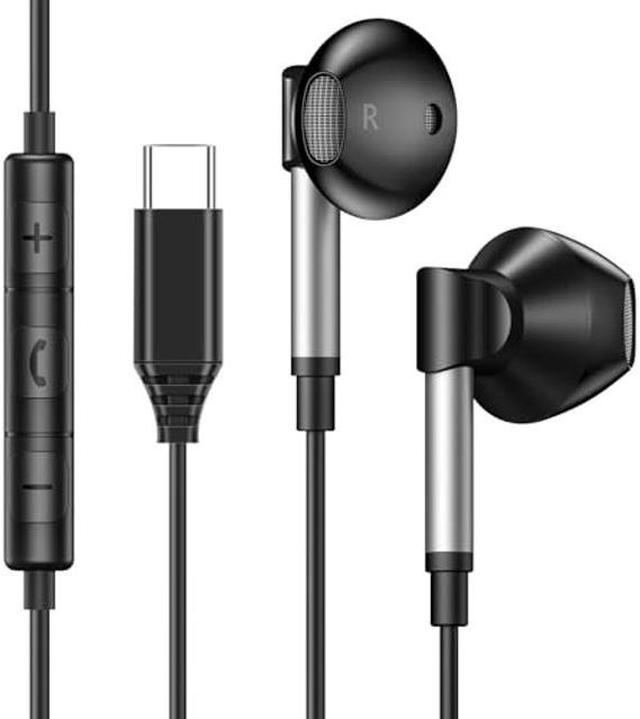 For Apple iPhone 15 15 Pro Max 15 Plus USB C Headphones Earphones