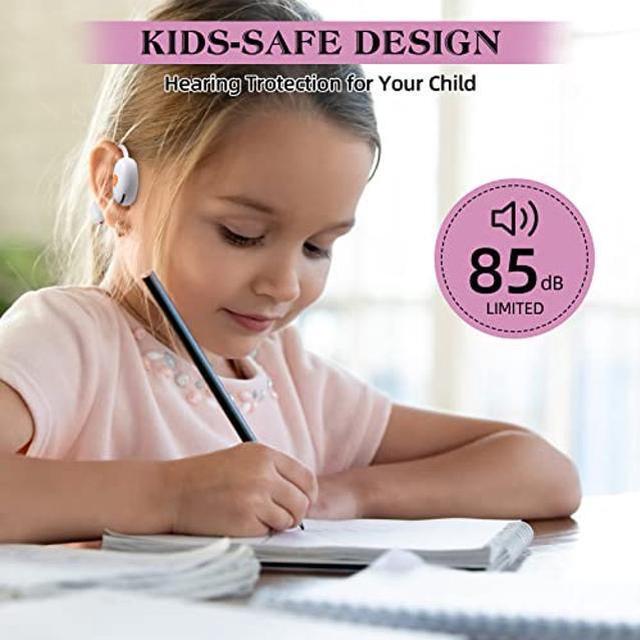 WGP Kids Headphones, Bluetooth 5.3 Wireless Air Conduction Open