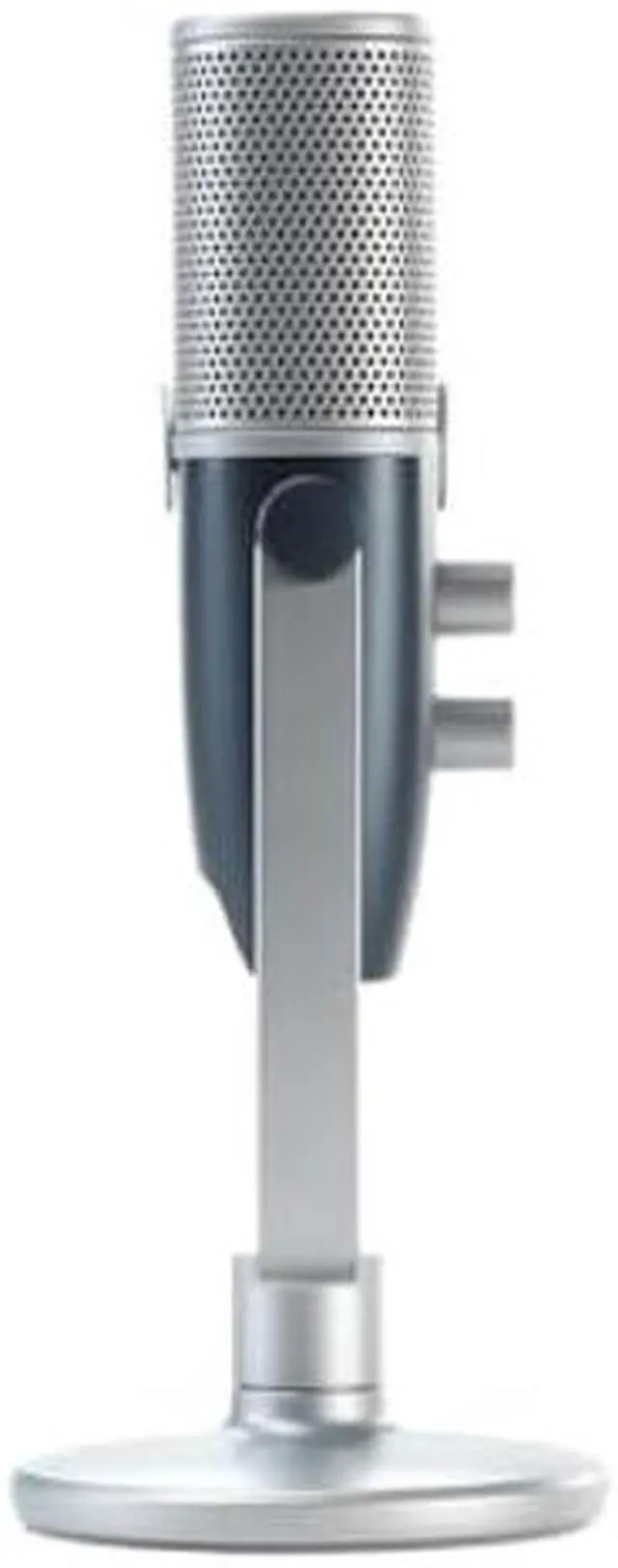 Alt view image 3 of 5 - AKG Pro Audio Ara Professional USB-C Condenser Microphone, Dual Pattern Audio Capture Modes for Podcasting, Video Blogging, Gaming and Streaming, Blue and Silver