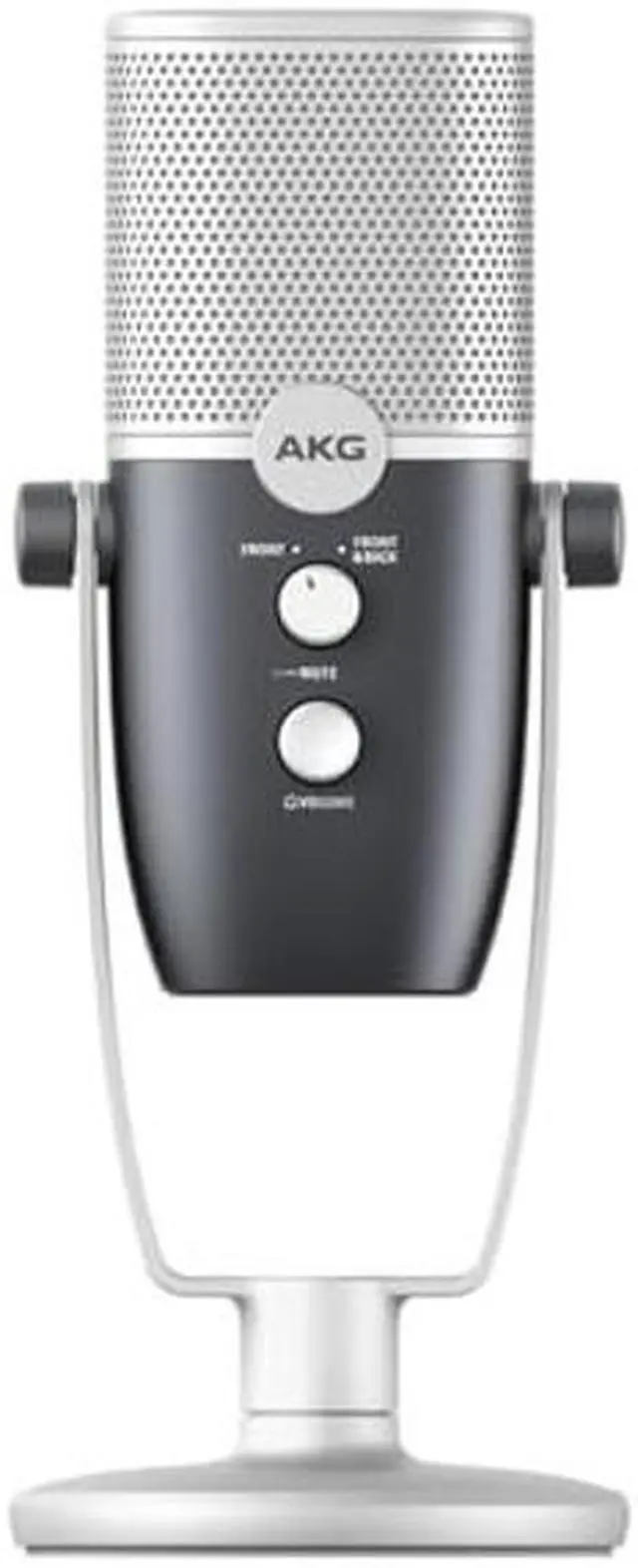 Alt view image 2 of 5 - AKG Pro Audio Ara Professional USB-C Condenser Microphone, Dual Pattern Audio Capture Modes for Podcasting, Video Blogging, Gaming and Streaming, Blue and Silver