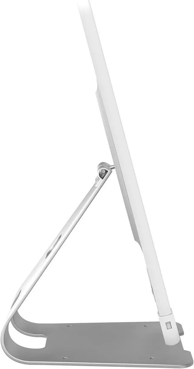 Alt view image 4 of 5 - CTA Anti-Theft Case & Stand Solid Security Locking Case with 180 Angle Adjustability Compatible with iPad (5th-9th Gen, Air 1-3, Pro 9.7', 10.5') - White
