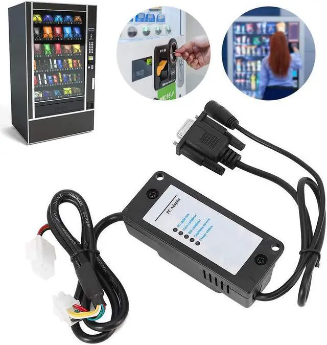 Alt view image 5 of 5 - 125 MDB Payment Device to PC Converter, RS232 Adapter Bill Acceptor Computer Serial Port Transfer Box Comes with Cables, for Connecting MDB Receivers