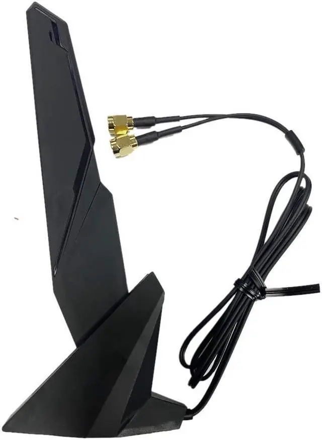Main image of SAMXI SMA WiFi 6e 2T2R Antenna 2.4G/5G Dual Band for GIGABYTE AORUS Z390 Z270 Z370 Z490 Z590 Z690 X470 X570 X570S X570I H470 H470I H610 B460 B450 B550 B560 B660 AX X299X Magnetic Base PC Desktop