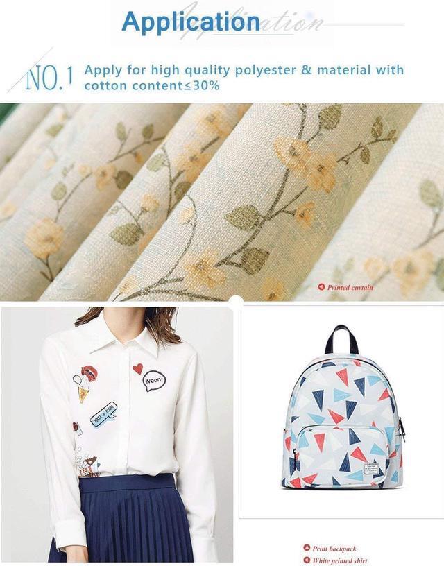 Alt view image 5 of 5 - A-SUB Sublimation Paper 8.5x11 Inch 110 Sheets and Sublimation Mouse Pad Blank 11PCS