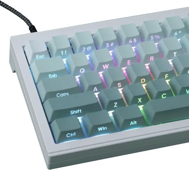 Main image of JOMKIZ PBT keycaps, 135 Keys Double Shot Keycaps Side Engraved Transparent Keycap Set Cherry Profile Backlit Keycaps for Cherry MX Switch ASIN/ISO Layout Mechanical Keyboard