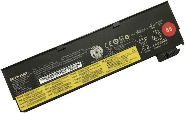 Main image of LENOVO 11.4V 24Wh 68 3-Cell Battery 0C52861 45N1124 45N1775 45N1126 45N1127 For Lenovo ThinkPad X240 X240S X250 X260 X270 T440 T440S T450 T450S T460 T460P T470P T550 T560 W550 L450 L460 Laptops