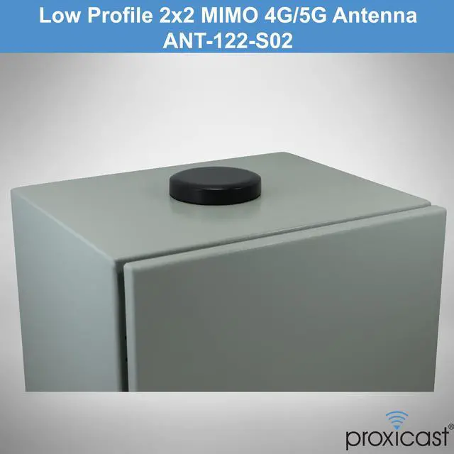 Alt view image 2 of 5 - Proxicast Ultra Low Profile MIMO 4G / 5G Omni-Directional Screw-Mount Puck Antenna for Verizon, AT&T T-Mobile (and Others) Modems & Routers with SMA External Antenna Jacks (ANT-122-S02)