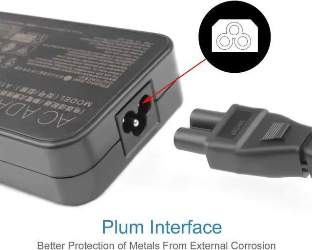 Alt view image 3 of 5 - Original 150W Charger Power for Asus ZenBook PRO 14 UX580GE UX580GD UX550GD UX550GE UX480FD UX450FD X570ZD Q536FD UX562FD UX562FDX X570UD UX550G UX580G UX450F UX480F UX550G x570Z Q536F Power Cord