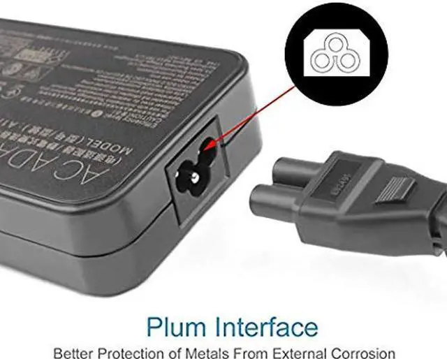 Alt view image 4 of 5 - 150W Charger Power for Asus ZenBook PRO 15 14 UX580GE UX580GD UX550GD UX550GE UX480FD UX450FD X570ZD Q536FD UX562FD UX562FDX with Power Cord