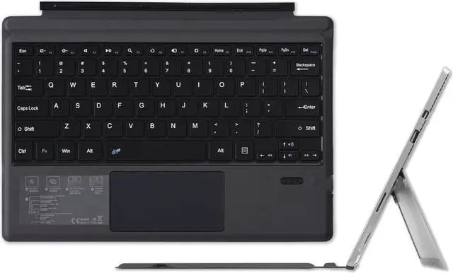 Main image of Keyboard Replacement Type Cover Trackpad Mouse for Microsoft Surface Pro 7+ 7 Pro 6 Pro 5 Pro 4 Pro 3 Ergonomic Portable Slim Wireless Bluetooth Rechargeable
