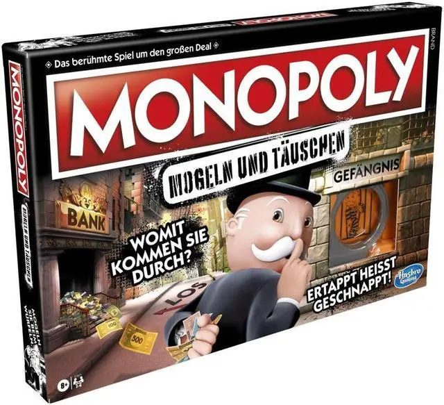 Main image of Hasbro Monopoly Mogeling and Deception, Classic Family Game for Children from 8 Years