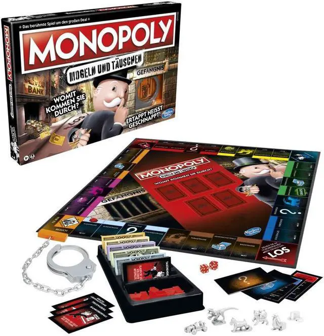Alt view image 2 of 5 - Hasbro Monopoly Mogeling and Deception, Classic Family Game for Children from 8 Years