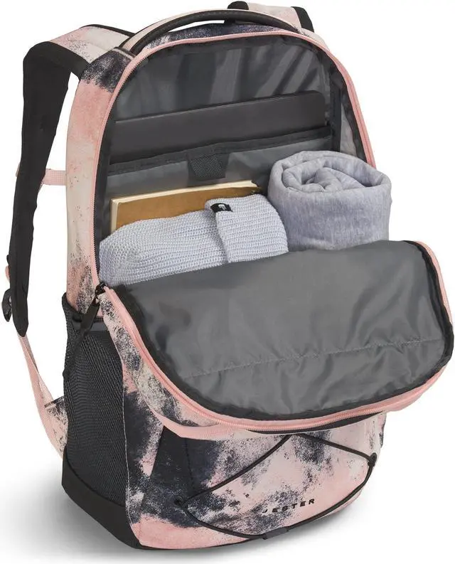 Alt view image 4 of 5 - The North Face Women's Jester Everyday Laptop Backpack, Pink Moss Faded Dye Camo Print, One Size
