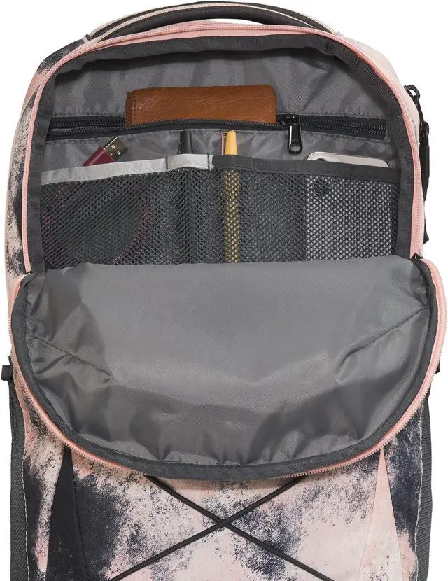 Alt view image 5 of 5 - The North Face Women's Jester Everyday Laptop Backpack, Pink Moss Faded Dye Camo Print, One Size